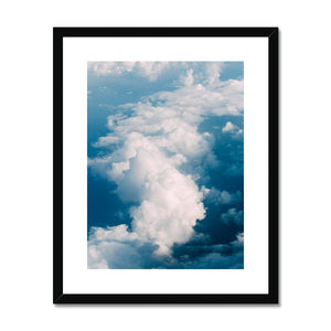 Landscape Framed Giclée Art Print: 'Aerial' no.033 2019