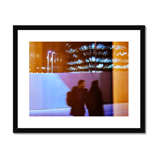 'Street Nights (no.01)' London, 2018 Framed & Mounted Print