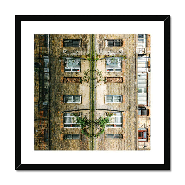 'Distorted Reality (no.01) Portrait' London, 2018 Framed & Mounted Print
