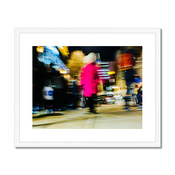 'Street Nights (no.02)' London, 2018 Framed & Mounted Print