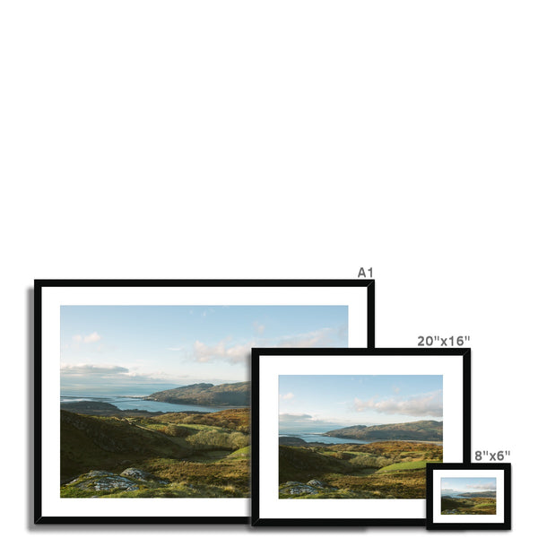 'Landscape (no.01)' Wales, 2019 Framed & Mounted Print