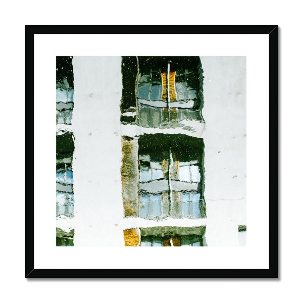 'Distorted Reality (no.03) Portrait' London, 2018 Framed & Mounted Print